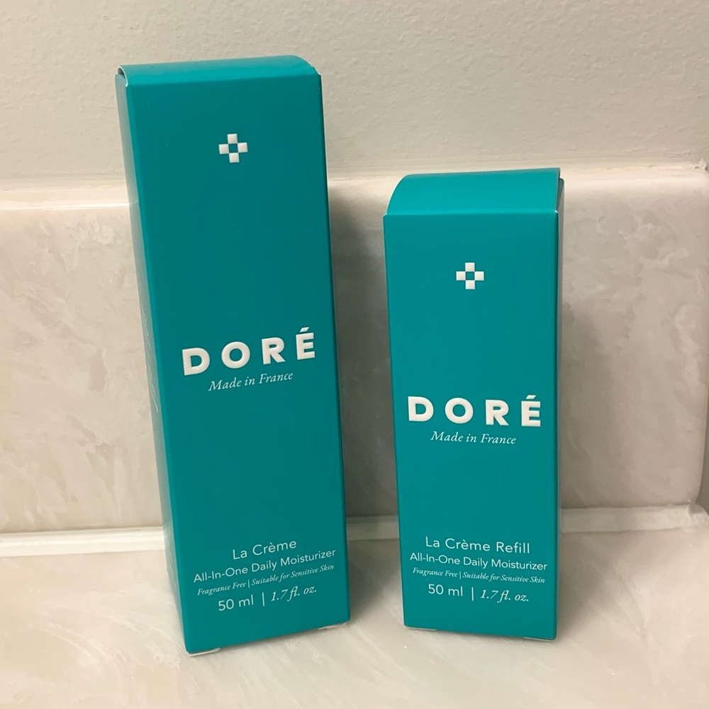 Doré La Crème Moisturizer Full Size + Refill